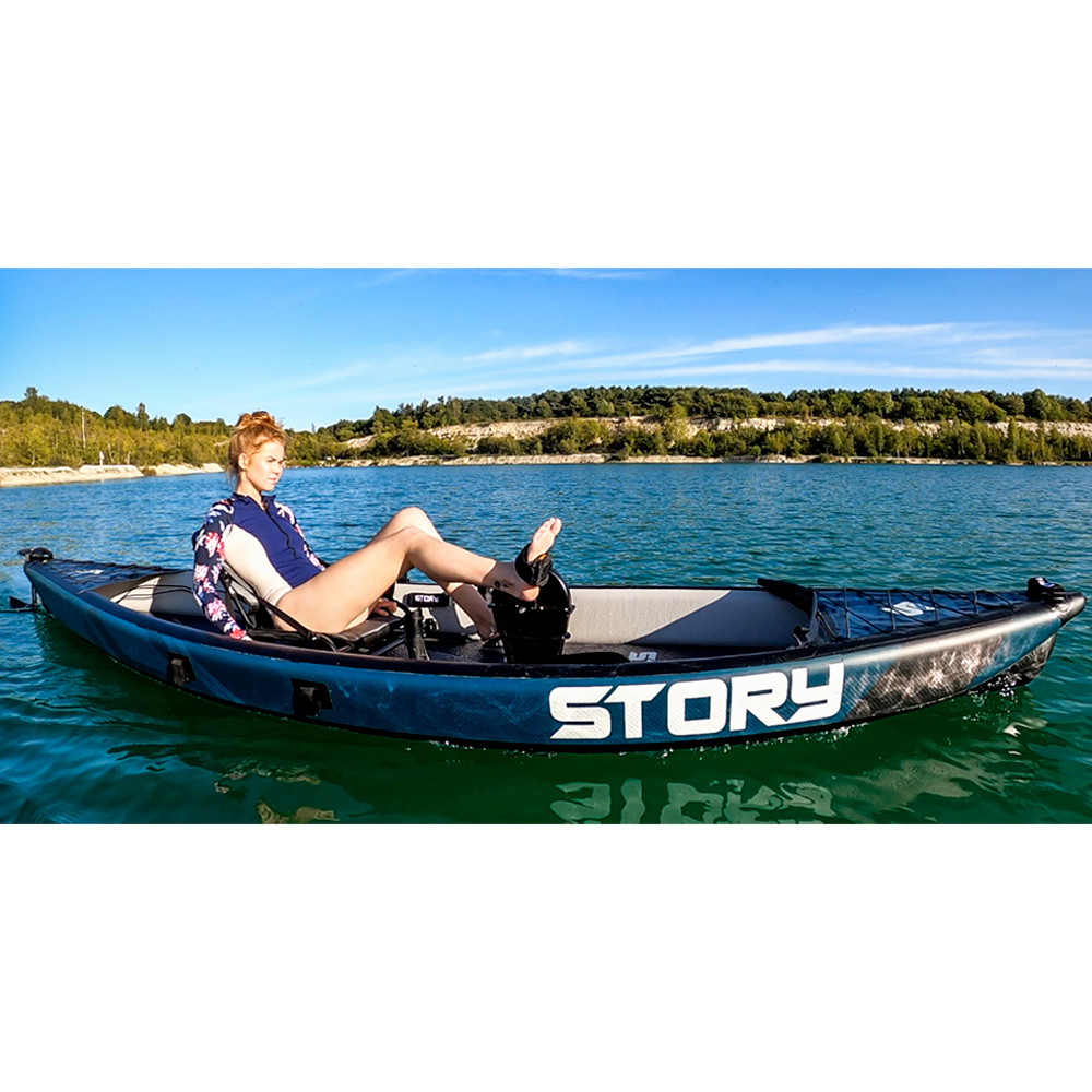 Story 1-Person Opblaasbare Pedal Kajak
