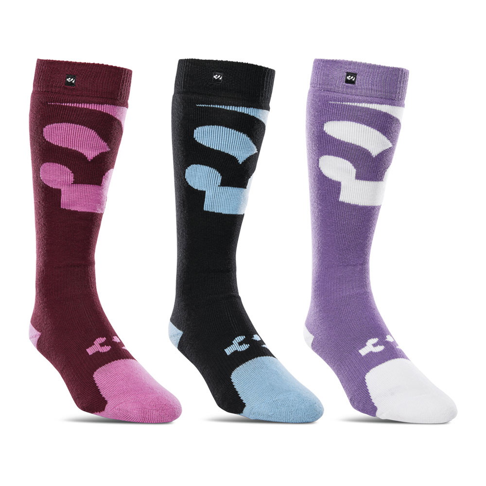 ThirtyTwo Cutout 3-pk Skisokken