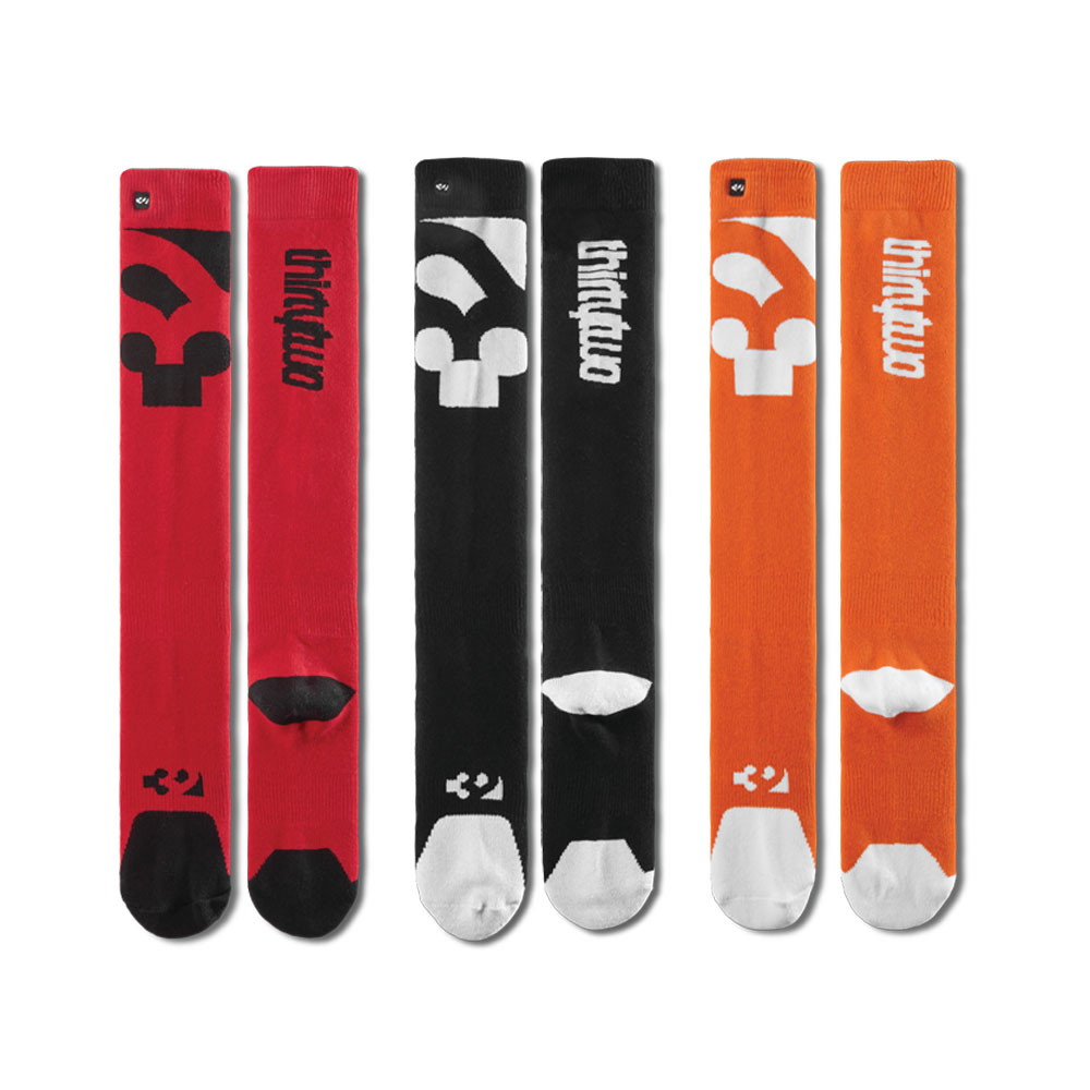 ThirtyTwo Cutout 3-pk Skisokken