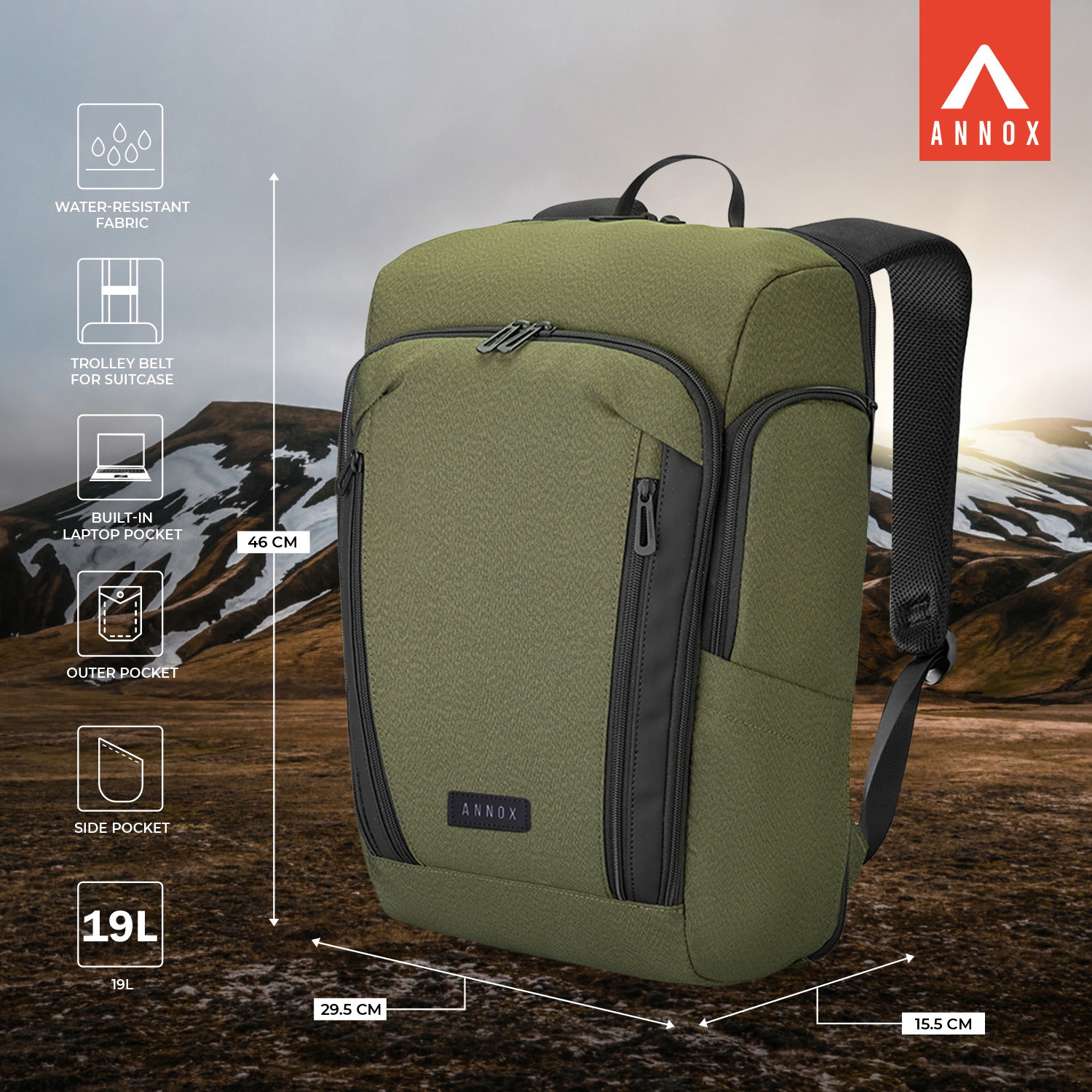 Annox All Terrain Rugzak