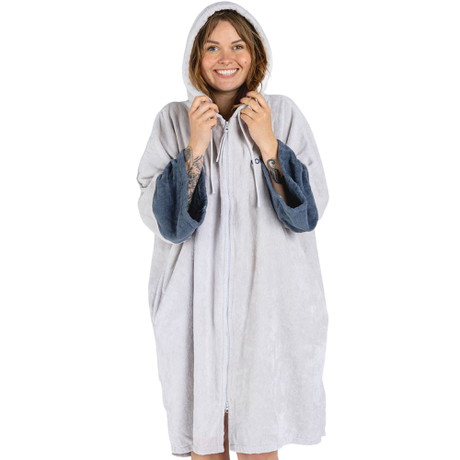 Dryrobe Full Zip Badstofbadjas Van Biologisch Materiaal