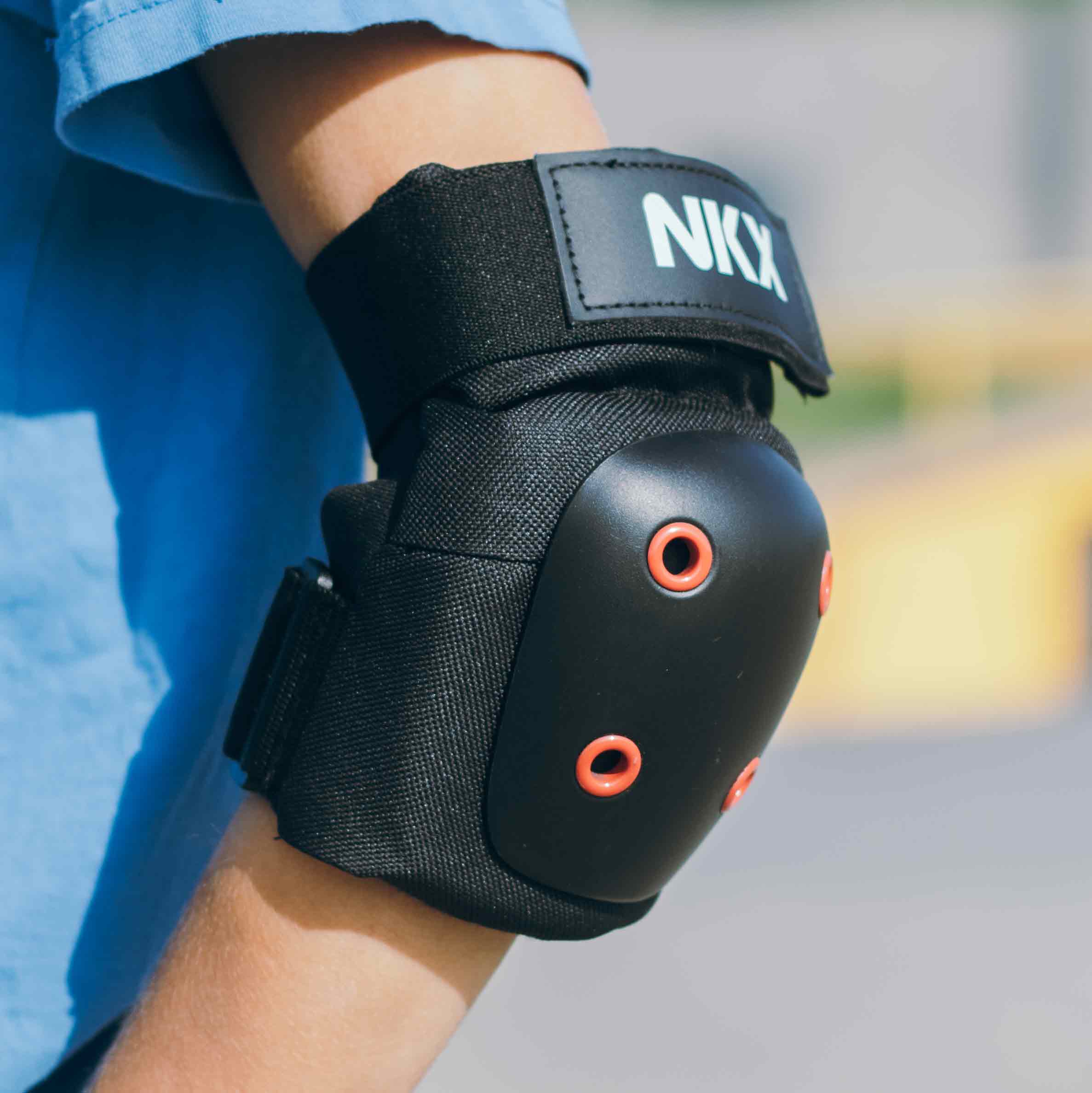 NKX 3-Delig Pro Beschermingsset - Kniebeschermers, Elleboogbeschermers en Polsbeschermers