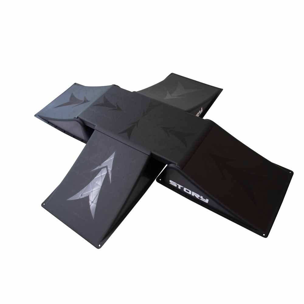 Story 4-Way Skate Ramp