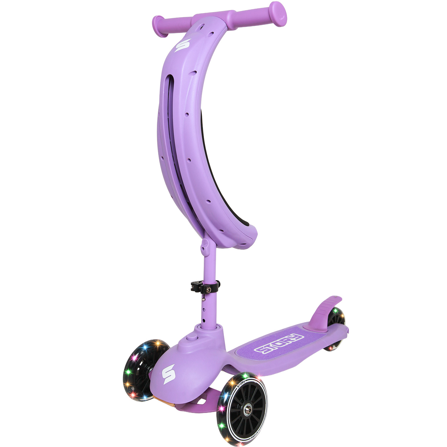 Story 4IN1 LED Kinderstep met 3 Wielen