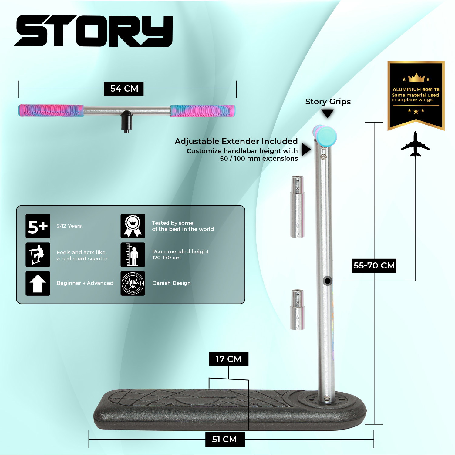 Story Original Trampoline Stuntstep