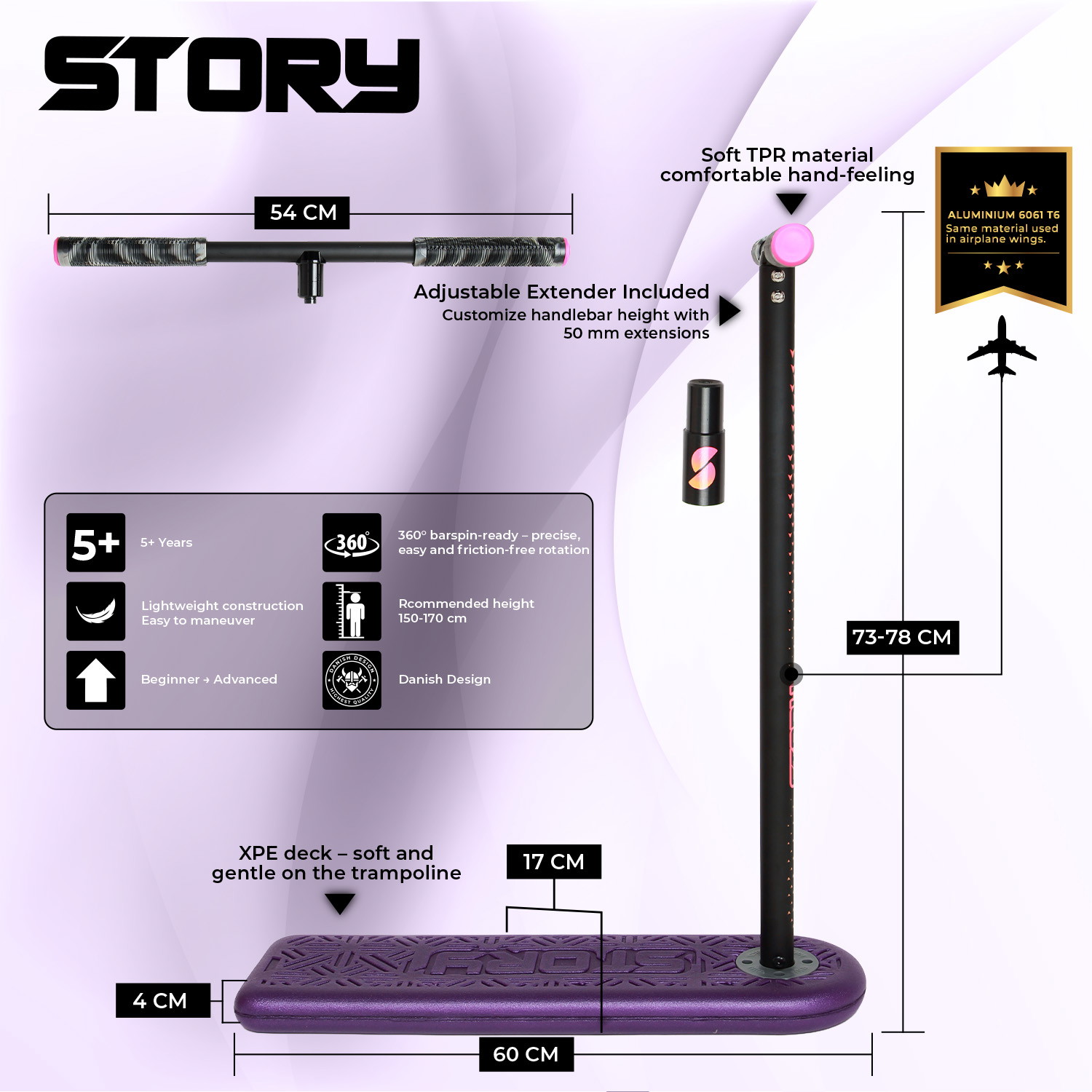 Story Pro Trampoline Stuntstep