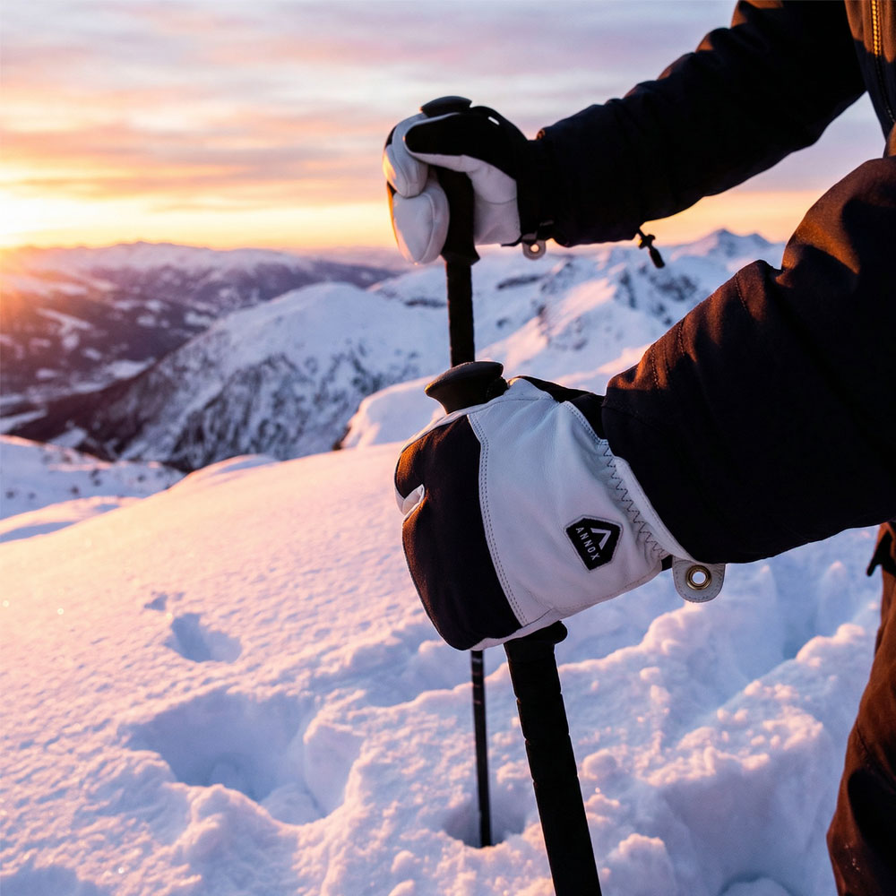 Annox Alpine Leren Skihandschoenen