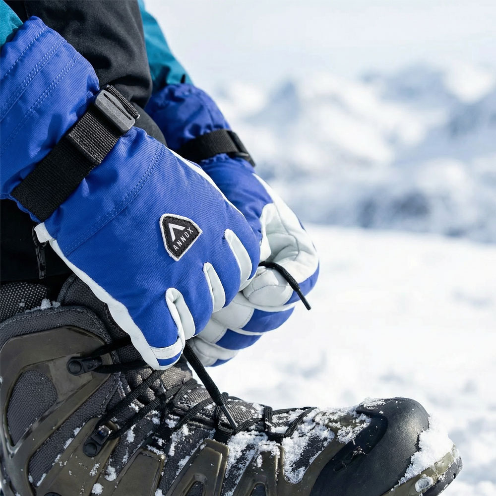 Annox Alpine Leren Skihandschoenen