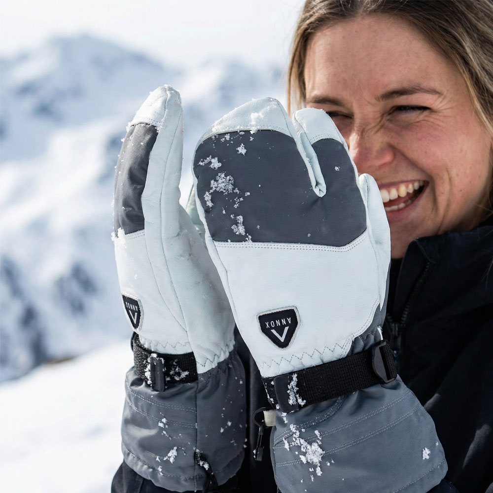 Annox Alpine Leren Skihandschoenen