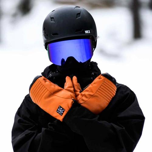 Annox Peak Leren Skihandschoenen