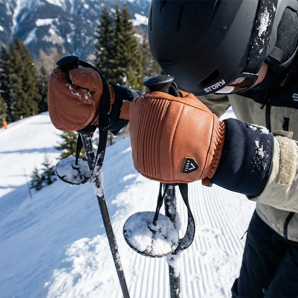 Annox Infinity Leren Skihandschoenen