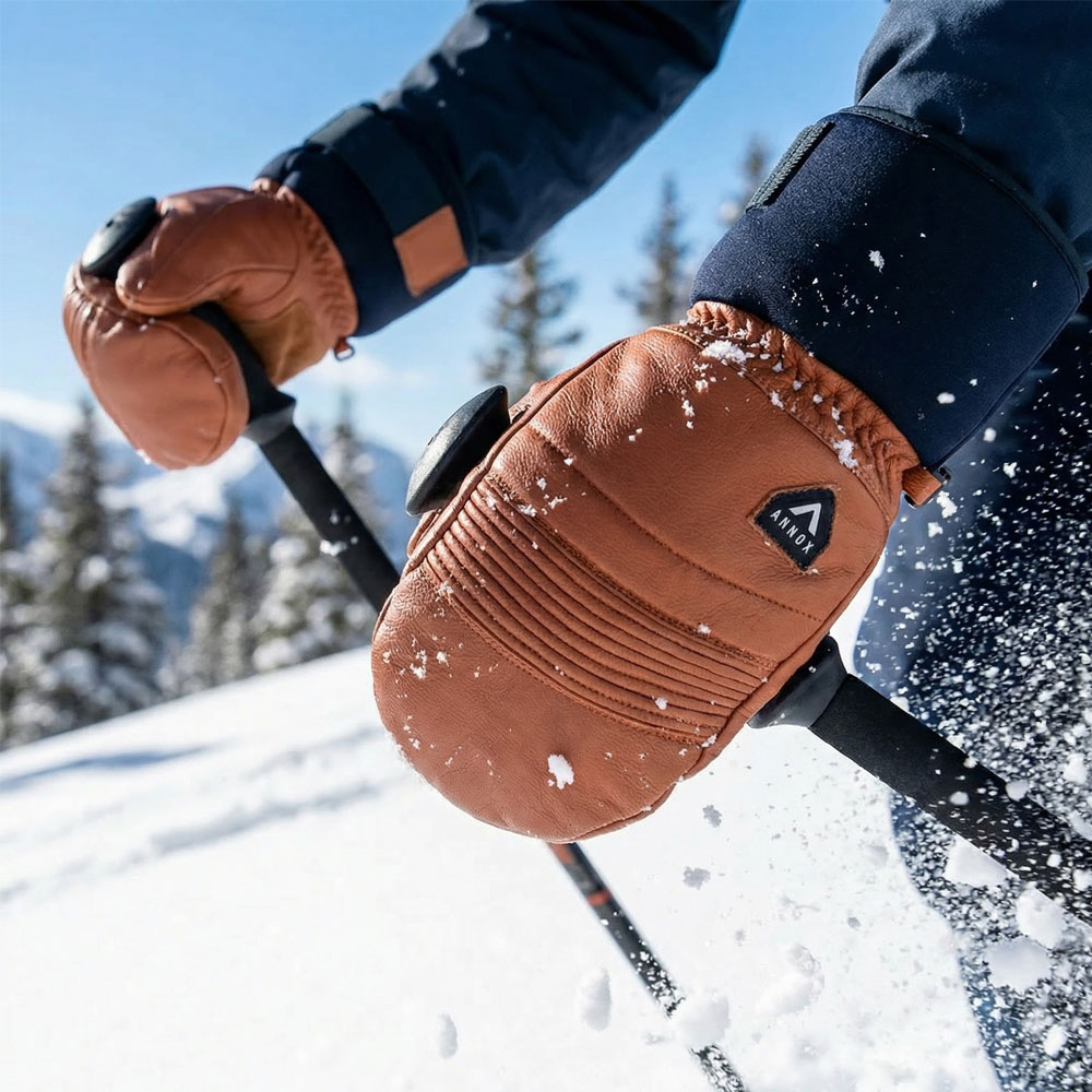 Annox Infinity Leren Skihandschoenen