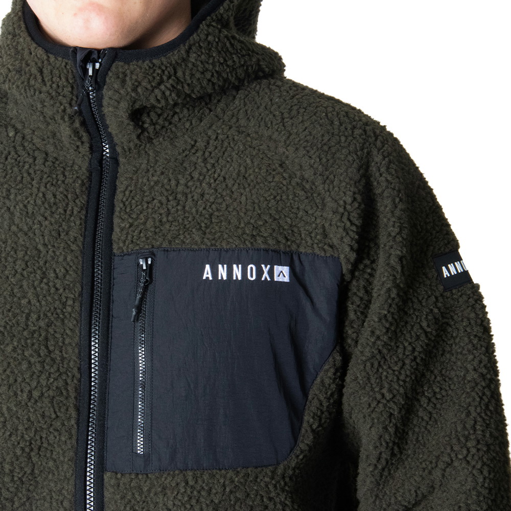 Annox Summit Hoodie Sherpa Fleecejack
