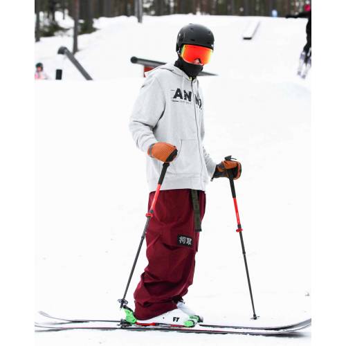 Annox Peak Leren Skihandschoenen
