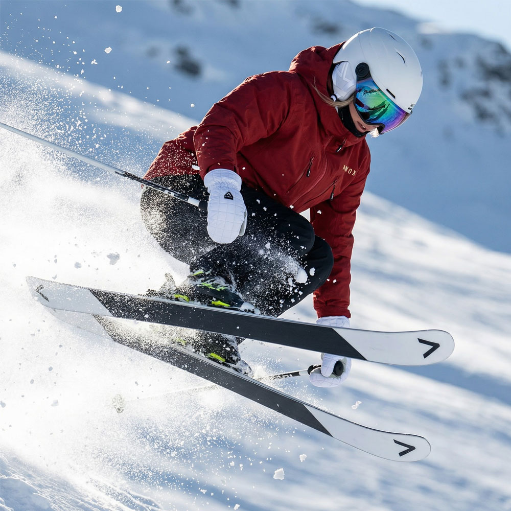Annox Wired Leren Skihandschoenen
