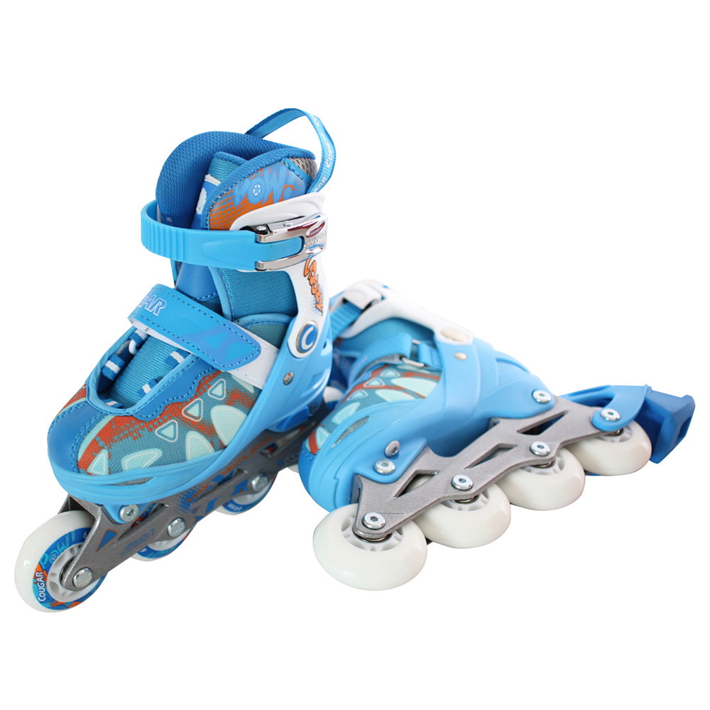 Cougar Funky Kids Blue Inline Skeelers