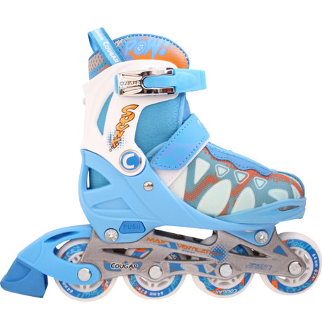 Cougar Funky Kids Blue Inline Skeelers