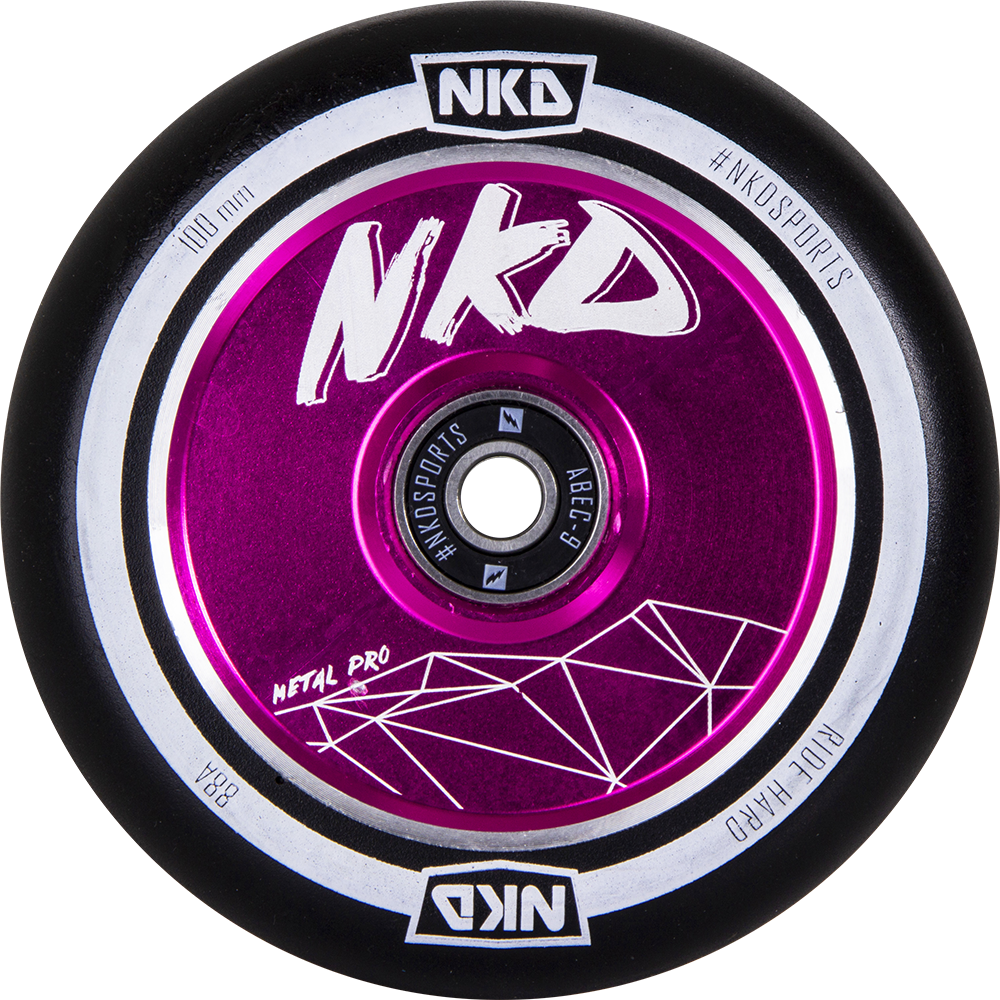 NKD Metal Pro Stuntstep Wiel