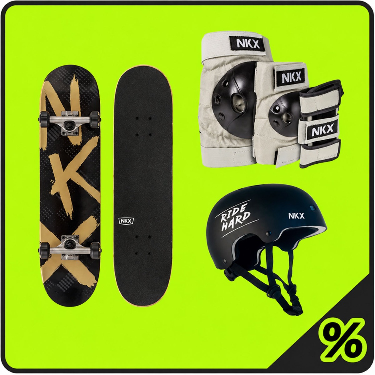 20% Extra Korting Skateboard Pakket Kinderen 4-8 Jaar