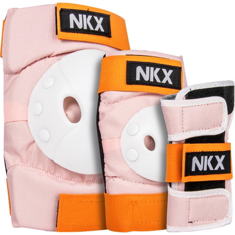 NKX 3-Delig Pro Kinderen Beschermingsset - Kniebeschermers, Elleboogbeschermers en Polsbeschermers