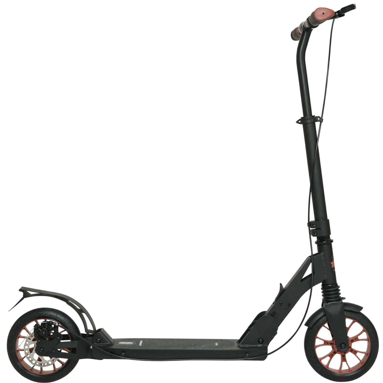 Story Transit X Opvouwbare step met dubbele vering + schijfrem