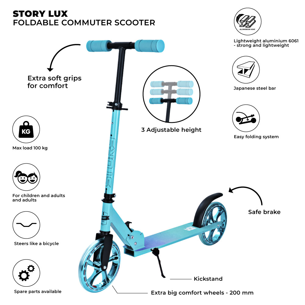 Story Lux Opvouwbare step