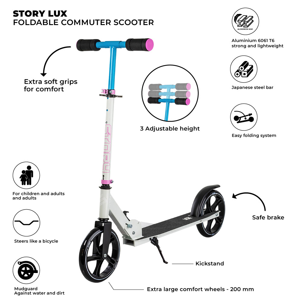 Story Lux Opvouwbare step
