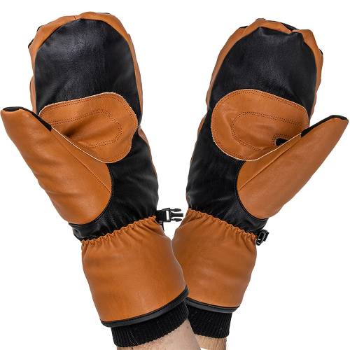 Annox Peak Leren Skihandschoenen