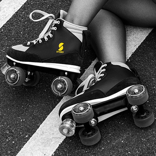Side by Side Rollerskates